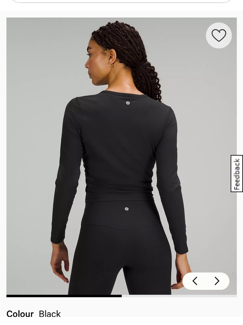 Lululemon All it Takes Ribbed LS (Bone) - Picture 7 of 7